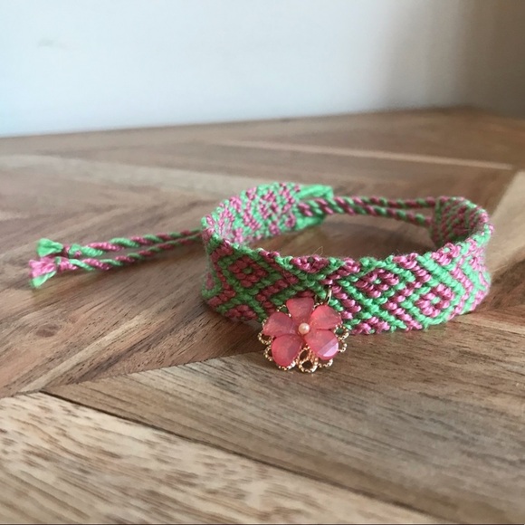 Handmade Preppy Girly Friendship Bracelet - Picture 1 of 3